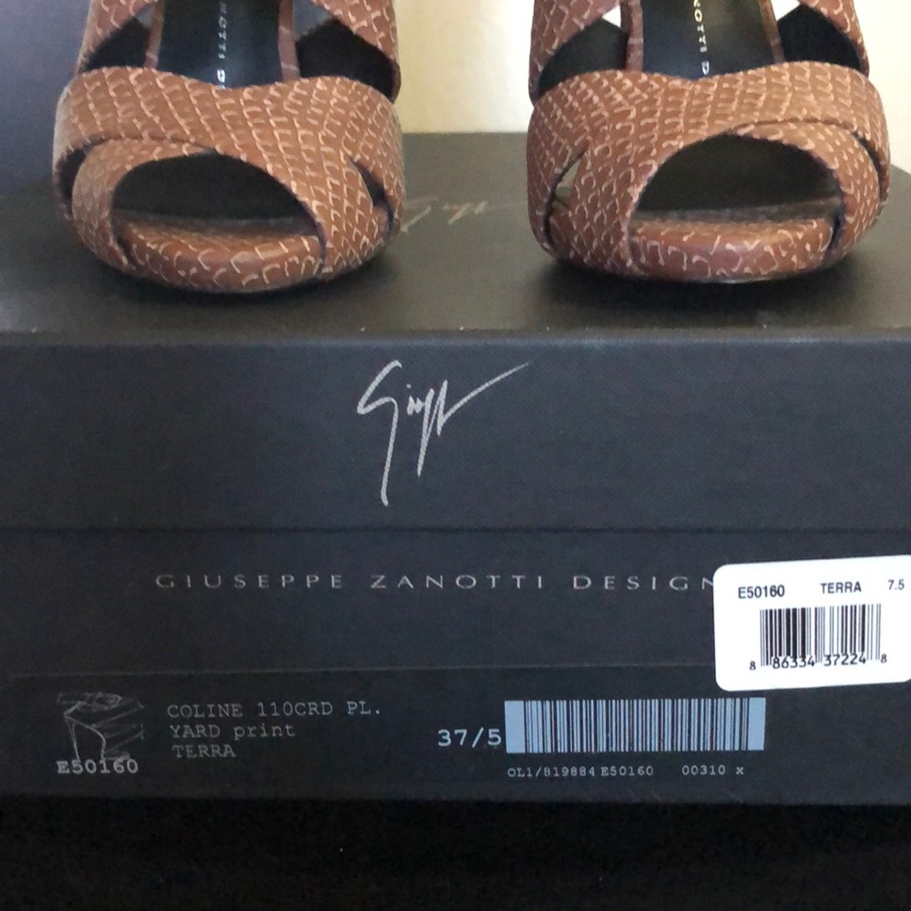 Giuseppe Zanotti yard print Terra - Picture 2 of 4